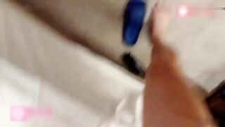 白丝骚货勾引男友内射